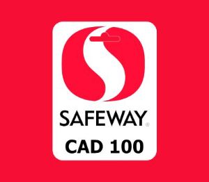 Safeway CAD 100 Подарочная карта CA