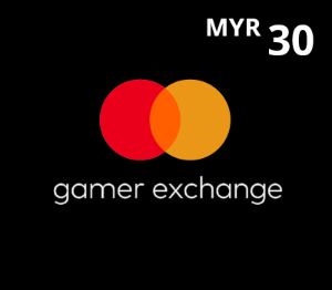 Mastercard Gamer Exchange MYR 30 Подарочная карта MY