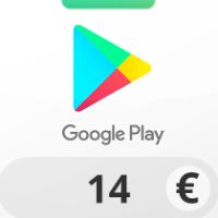Google Play EUR 14 Подарочная карта FR