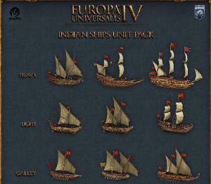 Europa Universalis IV - Indian Ships Unit Pack DLC PC Steam Ключ
