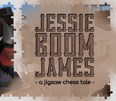 Jessie 'Boom' James - a jigsaw chess tale PC Steam Ключ