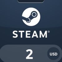 Steam Wallet USD 2 Подарочная карта PY