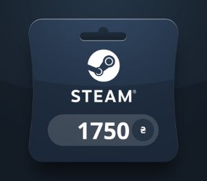Steam Wallet UAH 1750 Подарочная карта UA