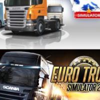 Euro Truck Simulator 1 + 2 Набор Steam Ключ