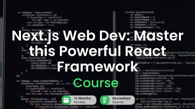 Next.js Web Dev: Master this Powerful React Framework Alpha Academy Code