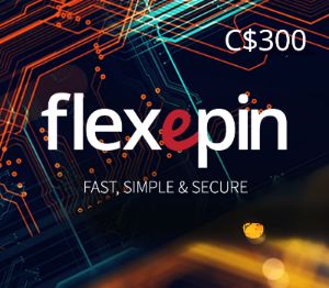 Flexepin CAD 300 Карта
