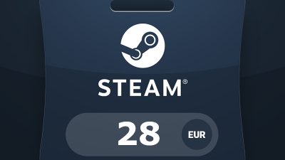 Steam Карта пополнения €28 EU Код активации