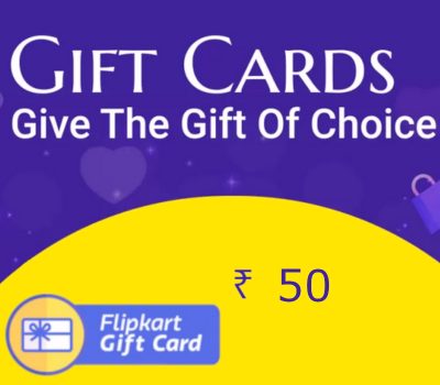 Flipkart INR 50 Подарочная карта IN