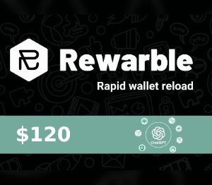 Rewarble ChatGPT $120 Подарочная карта US