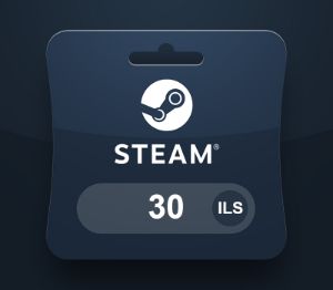 Steam Wallet ILS 30 Подарочная карта IL