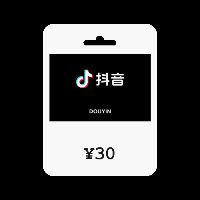 TikTok (Douyin) CNY 30 Подарочная карта CN