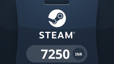 Steam Карта пополнения ₹7250 INR Код активации