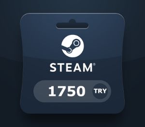 Steam Wallet TRY 1750 Подарочная карта TR