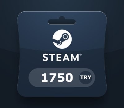 Steam Wallet TRY 1750 Подарочная карта TR