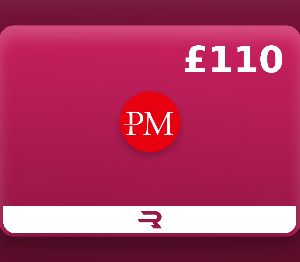 Rewarble Perfect Money GBP 110 Подарочная карта