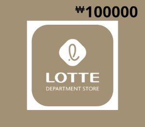 Lotte Department Store KRW 100000 Подарочная карта KR