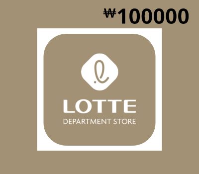 Lotte Department Store KRW 100000 Gift Card KR