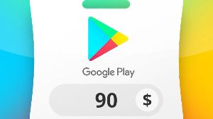 Google Play USD 90 Подарочная карта US