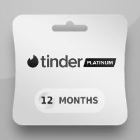 Tinder Platinum - 12 мес. подписка Ключ BR