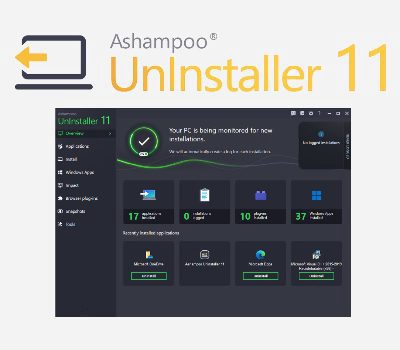 Ashampoo UnInstaller 11 Ключ активации (2 PCs)