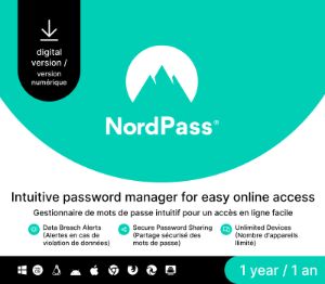 NordPass Premium CA Ключ (1 Year / Unlimited Devices)