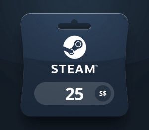 Steam Wallet SGD 25 Подарочная карта SG
