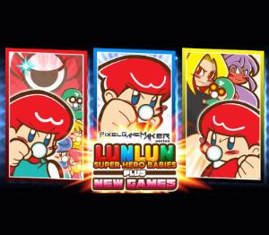 Pixel Game Maker Series LUNLUN SUPER HERO BABIES PLUS NEWGAMES PC Steam Ключ