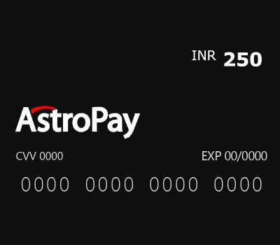 Astropay Карта ₹250 IN