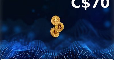 Rewarble Crypto CAD 70 Подарочная карта