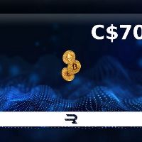 Rewarble Crypto CAD 70 Подарочная карта