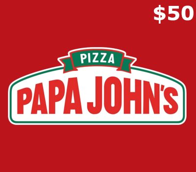 Papa John's $50 Подарочная карта US