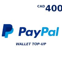 PayPal Wallet 400 CAD Top Up CA