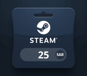 Steam Wallet SAR 25 Подарочная карта