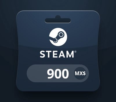 Steam Wallet MXN 900 Подарочная карта MX