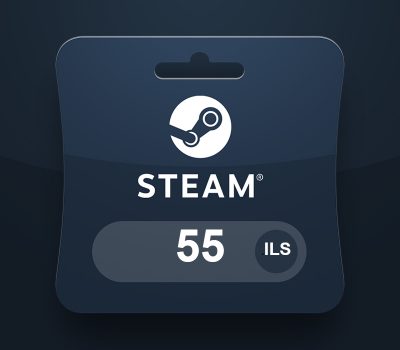 Steam Wallet ILS 55 Подарочная карта IL