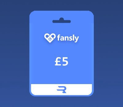 Rewarble Fansly GBP 5 Подарочная карта