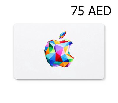 Apple 75 AED Подарочная карта AE