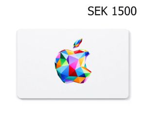 Apple 1500 SEK Подарочная карта SE