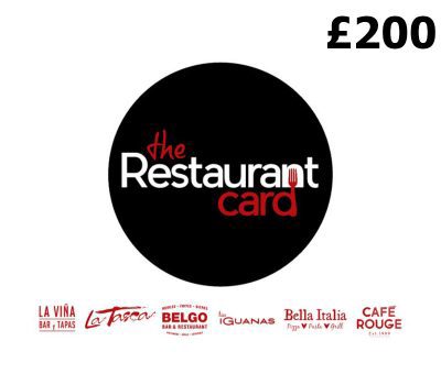 The Restaurant GBP 200 Gift Card UK