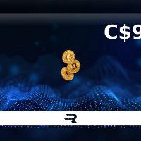 Rewarble Crypto CAD 9 Подарочная карта