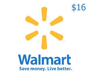 Walmart $16 Подарочная карта US