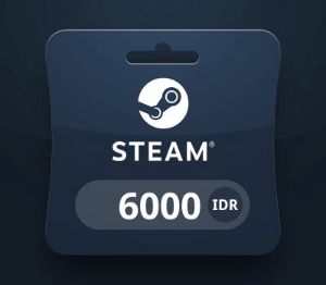 Steam Wallet IDR 6000 Подарочная карта ID
