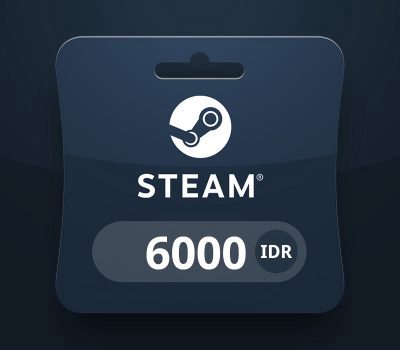 Steam Wallet IDR 6000 Подарочная карта ID