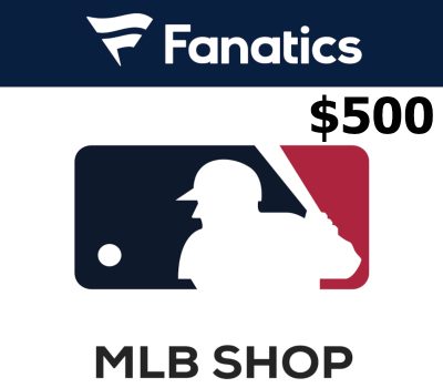 Fanatics MLBShop.com $500 Подарочная карта US