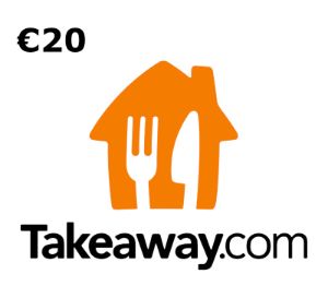 Takeaway.com €20 Подарочная карта BE