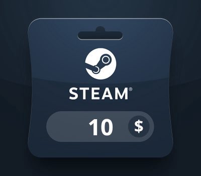 Steam Wallet USD 10 Подарочная карта EC