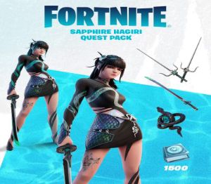 Fortnite - Sapphire Hagiri Quest Pack DLC AR XBOX One / Xbox Series X|S Ключ