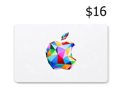 Apple $16 Подарочная карта US