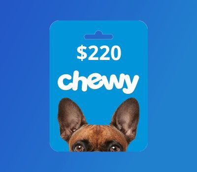 Chewy USD 220 Подарочная карта US