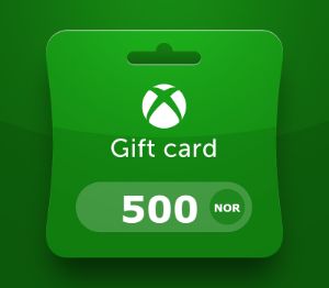 XBOX Live NOK 500 Предоплаченная карта NO
